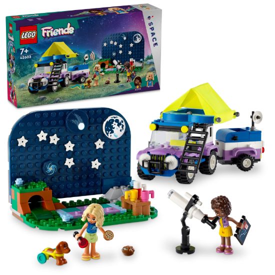 LEGO Friends 42603 Stargazing Camping Vehicle package