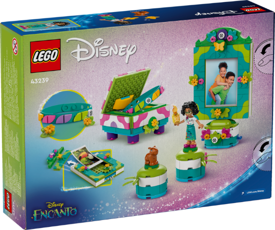LEGO Disney Classic 43239 Mirabel's Photo Frame and Jewellery Box package