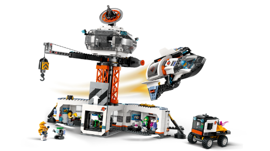 Picture of LEGO City 60434 Space Base and Rocket Launchpad Set