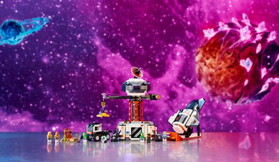 Picture of LEGO City 60434 Space Base and Rocket Launchpad Set