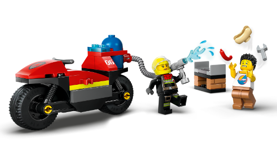 Picture of LEGO City 60410 Fire Rescue Motorcycle