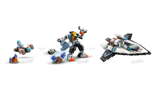 Picture of LEGO City 60428 Space Construction Mech Suit Toy