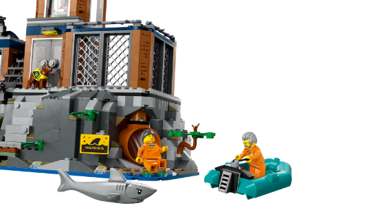 Picture of LEGO City 60419 Police Prison Island