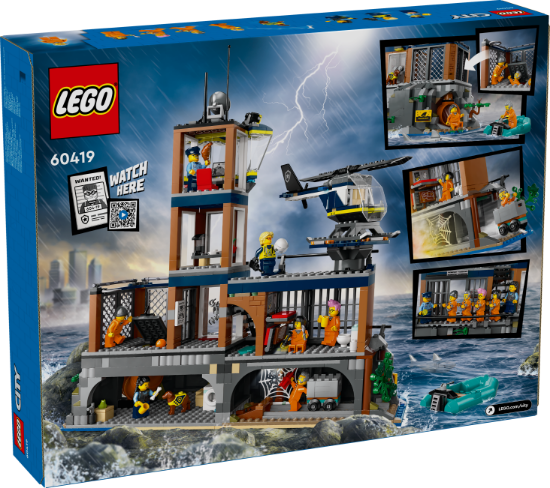 Picture of LEGO City 60419 Police Prison Island