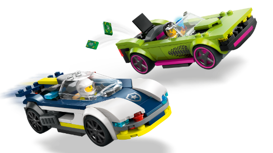 Picture of LEGO City 60415 Police Car and Muscle Car Chase Set