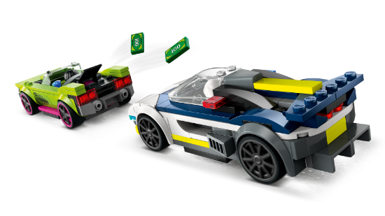 Picture of LEGO City 60415 Police Car and Muscle Car Chase Set
