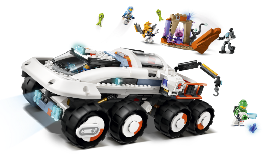 Picture of LEGO City 60432 Command Rover and Crane Loader Toy
