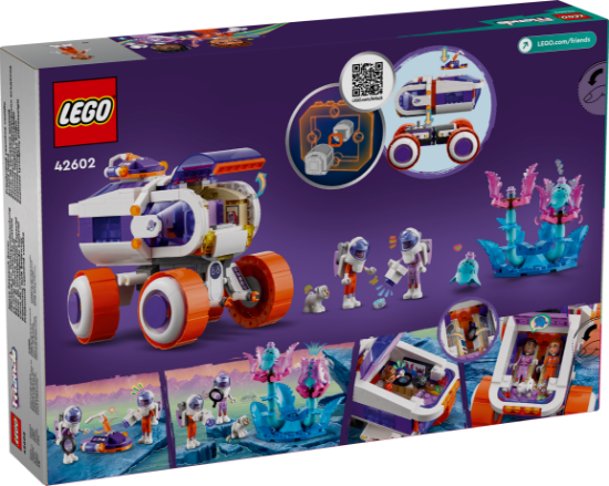 LEGO Friends 42602 Space Research Rover Vehicle Toy package