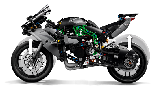 Picture of LEGO Technic 42170 Kawasaki Ninja H2R Motorcycle