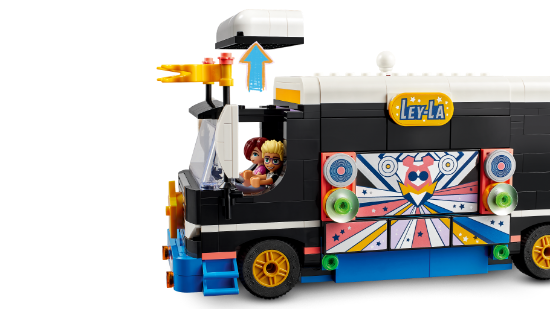 LEGO Friends 42619 Pop Star Music Tour Bus Toy