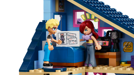 LEGO Friends 42620 Olly and Paisley's Family Houses
