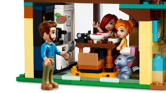 LEGO Friends 42620 Olly and Paisley's Family Houses