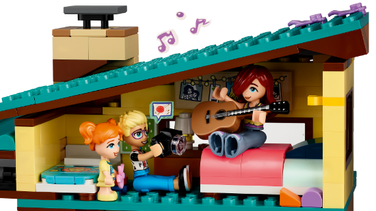LEGO Friends 42620 Olly and Paisley's Family Houses