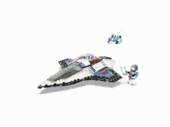 LEGO City 60430 Interstellar Spaceship Toy Playset, 360 VDO