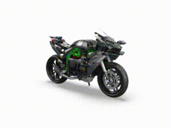 Picture of LEGO Technic 42170 Kawasaki Ninja H2R Motorcycle