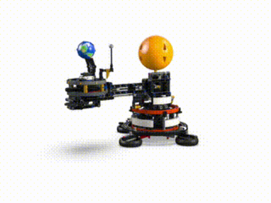 LEGO Technic 42179 Planet Earth and Moon in Orbit, 360 VDO