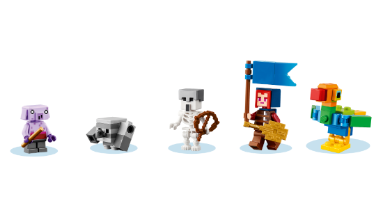 LEGO Minecraft 21257 Legends The Devourer Showdown
