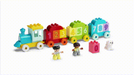 LEGO DUPLO 10954 Number Train - Learn To Count, 360 VDO