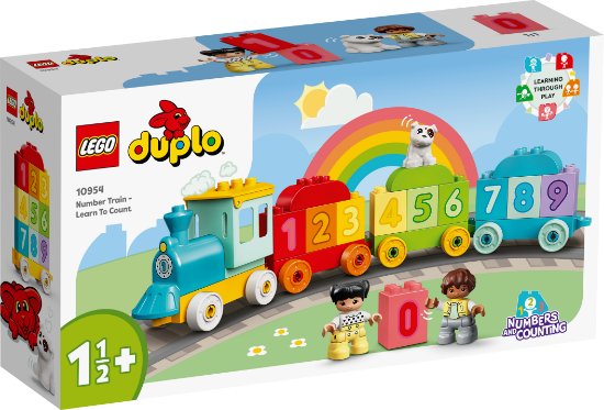 LEGO DUPLO 10954 Number Train - Learn To Count package