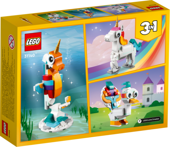 LEGO Creator 31140 Magical Unicorn package