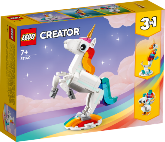 LEGO Creator 31140 Magical Unicorn package "She Build That" Animal
