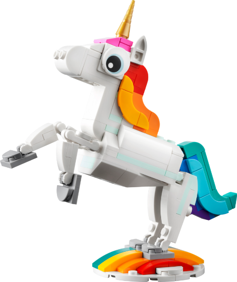 LEGO Creator 31140 Magical Unicorn "She Build That" Animal