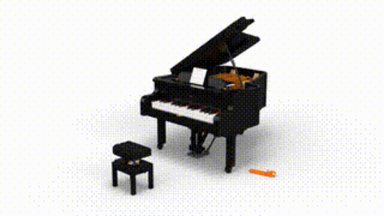 LEGO IDEAS 21323 Grand Piano VDO