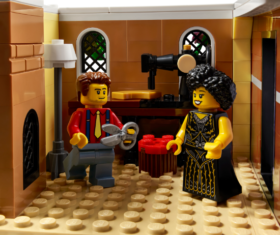 LEGO jazz singer and drummer