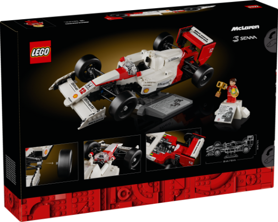 LEGO Icons 10330 McLaren MP4/4 & Ayrton Senna 