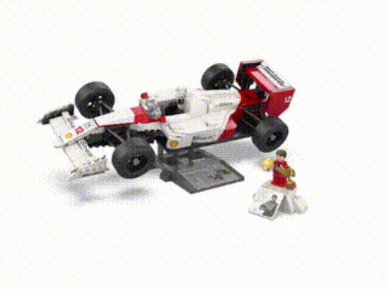 LEGO Icons 10330 McLaren MP4/4 & Ayrton Senna 360 VDO