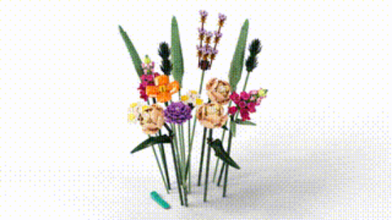 LEGO Icons 10280 Flower Bouquet, 360 VDO