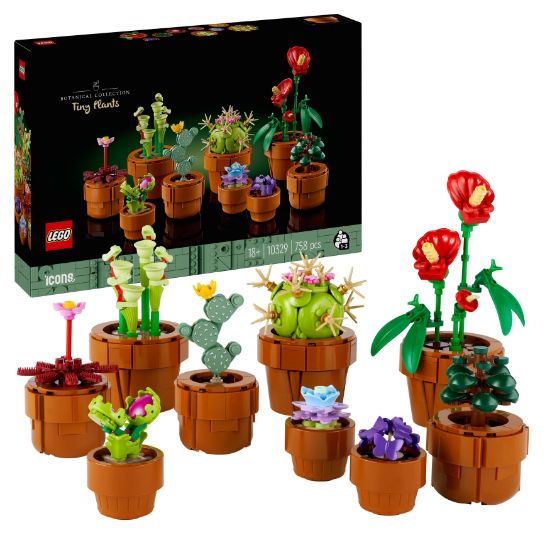 LEGO Icons 10329 Tiny Plants package