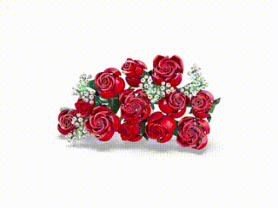 LEGO Icons 10328 Bouquet of Roses 360 VDO