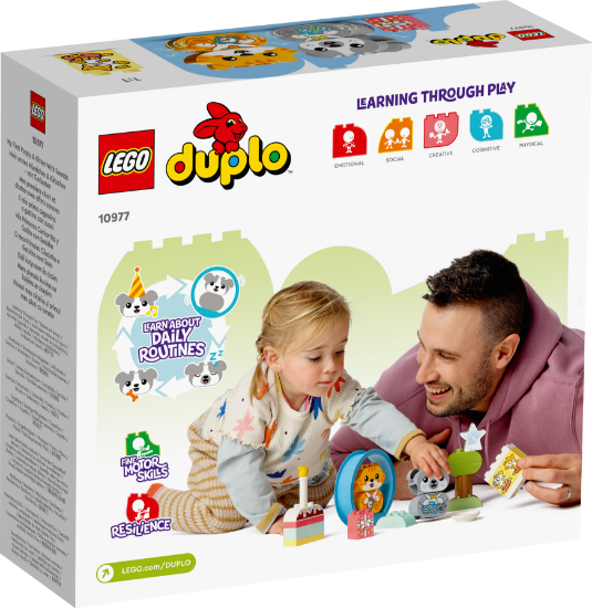 LEGO DUPLO 10977 My First Puppy & Kitten package