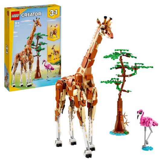 LEGO Creator 31150 Wild Safari Animals 3in1 Set package