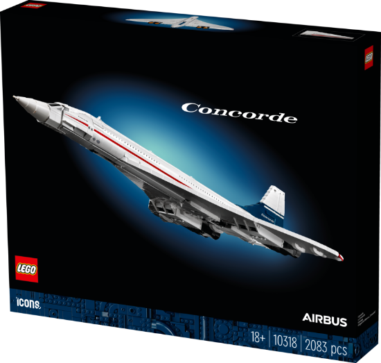 LEGO Icons 10318 Concorde package