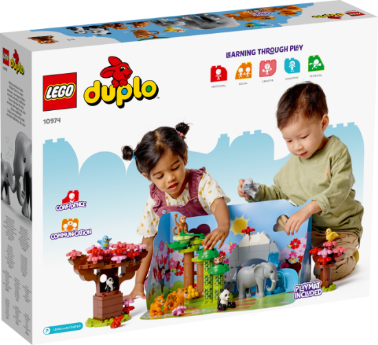 Picture of LEGO DUPLO 10974 Wild Animals of Asia