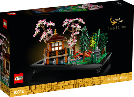 LEGO Icons 10315 Tranquil Garden packaging