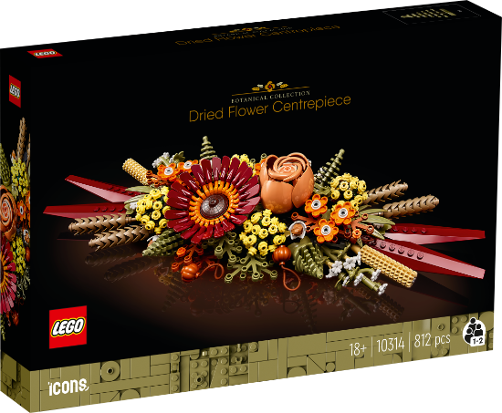 LEGO Icons 10314 Dried Flower Centrepiece package