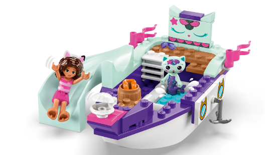 Picture of LEGO Gabby's Dollhouse 10786 Gabby & MerCat's Ship & Spa
