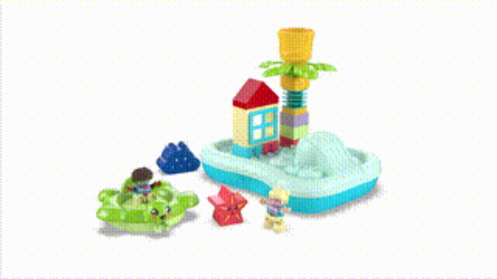 LEGO DUPLO Town 10989 Water Park, 360 VDO