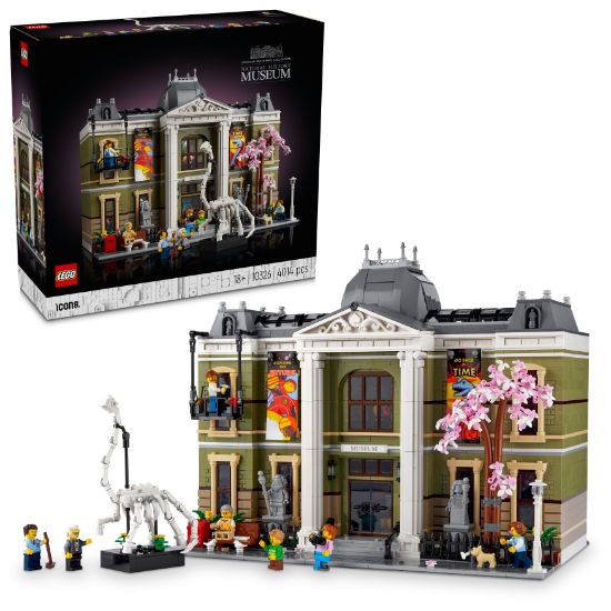 LEGO Icons 10326 Natural History Museum package