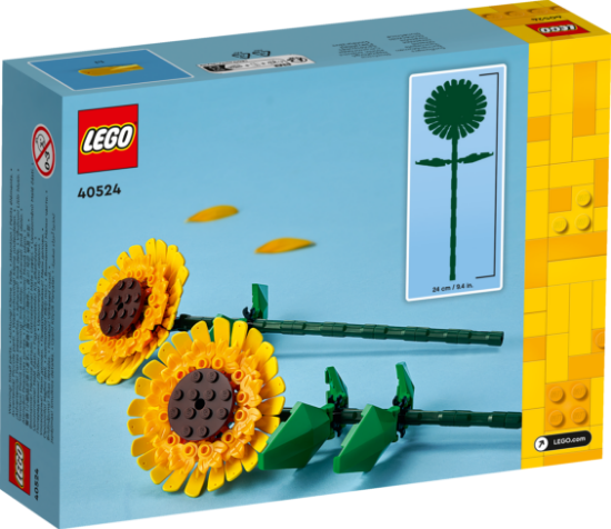 LEGO Flowers 40524 SUNFLOWERS package VALENTINES Botanicals