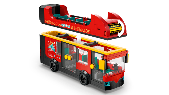 Picture of LEGO City 60407 Red Double-Decker Sightseeing Bus