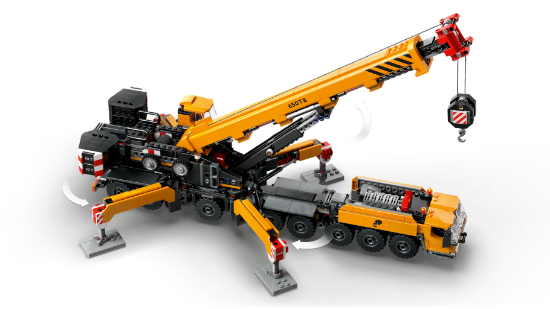 LEGO City 60409 Yellow Mobile Construction Crane