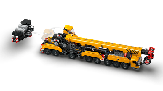 Picture of LEGO City 60409 Yellow Mobile Construction Crane
