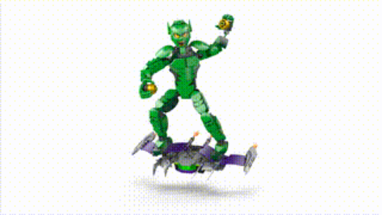 LEGO Super Heroes 76284 Green Goblin Construction Figure, 360 VDO