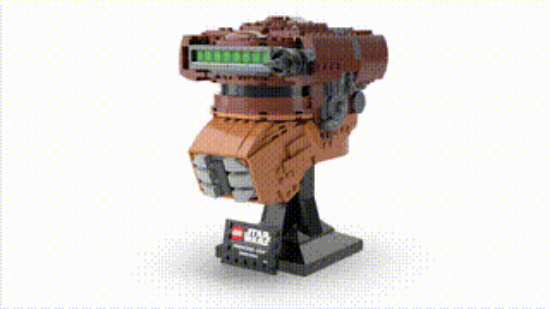 LEGO Star Wars 75351 Princess Leia™ (Boushh™) Helmet, 360 VDO