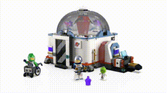 LEGO City 60439 Space Science Lab, 360 VDO