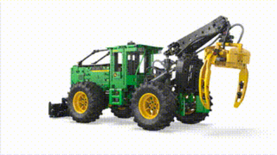 LEGO Technic 42157 John Deere 948L-II Skidder, 360 VDO